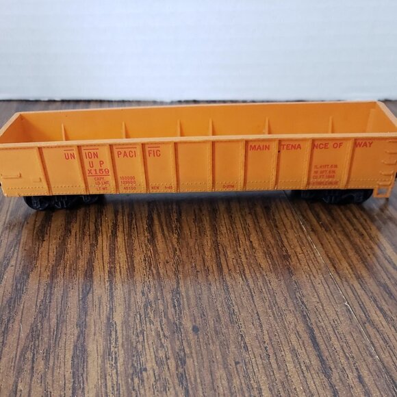 HO Scale TYCO Union Pacific Maintenance Of Way Gondola X159 - Picture 4 of 7